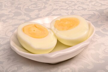 fried egg on white plate