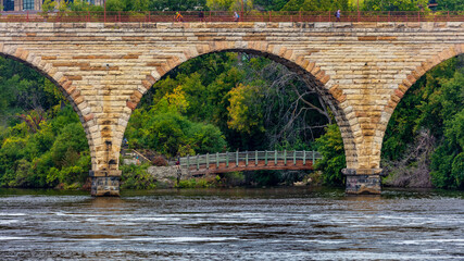 Cityscape of Minneapolis downtown
