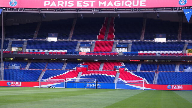 Le parc des princes &agrave; Paris