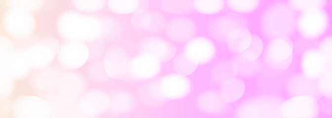 Bokeh. Abstract blurry spots on a gently pink background. Glare. Vector