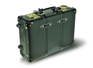 Suitcase on a white background. Item for transportation of things and travel.