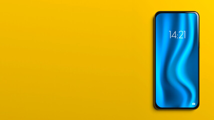 Smartphone for advertising and announcements