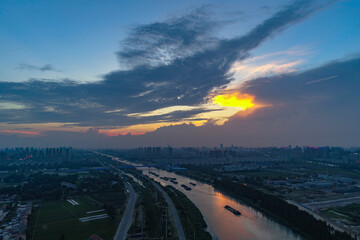 Beijing Hangzhou Grand Canal, Jiangsu Province, China