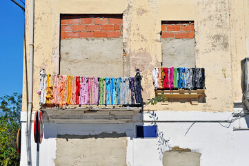colorful houses in valencia