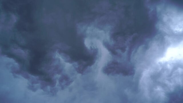 storm clouds before the thunderstorm time laps 4k 60fps