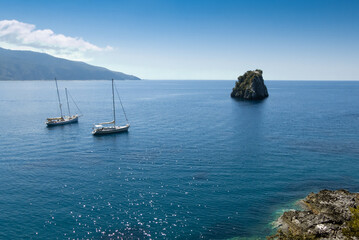 Fototapeta premium mare e spiaggia del Cilento in Italia