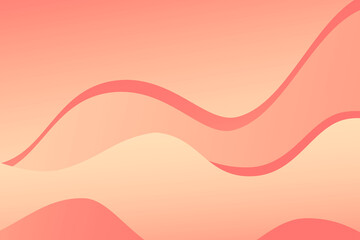 Abstract orange and red wavy background with curve lines. Burn. Fire. Flame. 