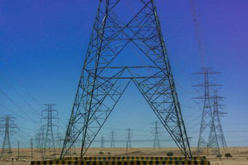 Endless electric line