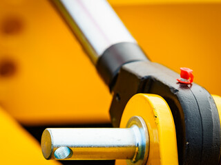 Hydraulic mechanism on modern machine