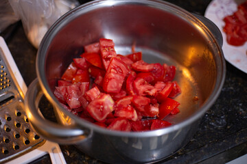 Cooking tomato