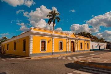 Casas coloniales en la ciudad barquisimeto venezuela sudamérica 