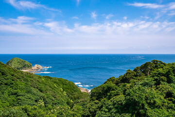 Fototapeta premium 鹿児島県 南大隅町 佐多岬