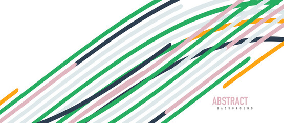 Аbstract moving colorful lines vector backgrounds for cover, placard, poster, banner or flyer