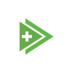 Obraz premium medical care logo , medical cross logo