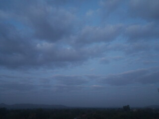 Obraz premium Beautiful cloud in the sky 