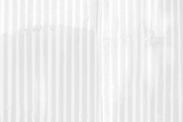 White background. close up to pattern texture vertical zinc sheet vintage background view aluminum silver stainless rusty corrugated iron metal texture background, grunge process in vintage style.