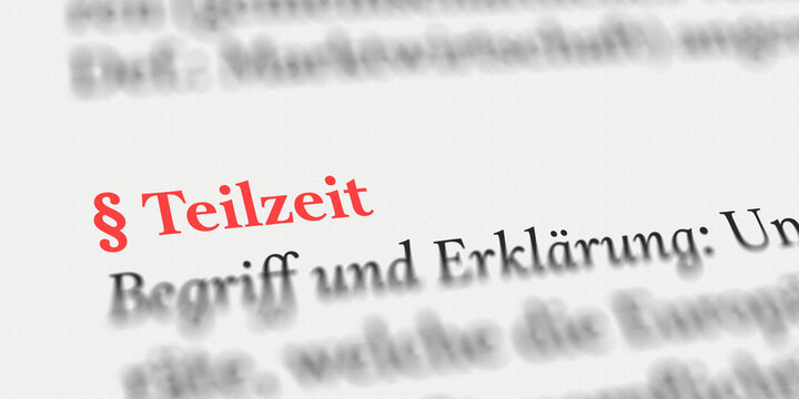 Teilzeit Arbeit rechtlich erkl&auml;rt