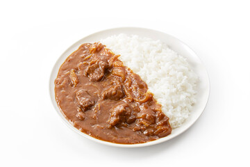 長時間煮込んだビーフカレー (バック飛ばし、影イキ)