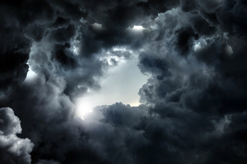 Dramatic Clouds Background