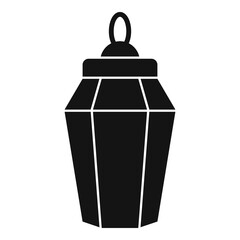 Arabic hand light icon. Simple illustration of arabic hand light vector icon for web design isolated on white background