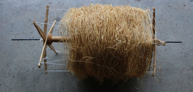 Handloom yarn from India