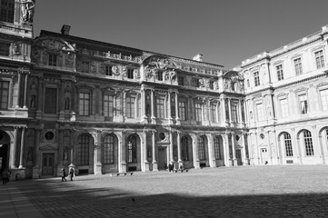 Fototapeta premium old houses in paris france