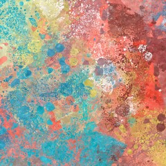 abstract background colored grunge texture chaotic brush strokes and paint brushes