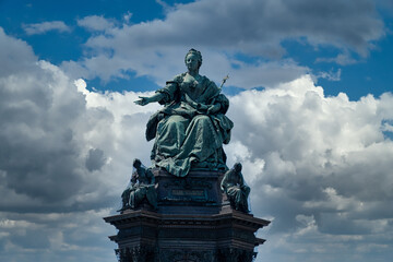 Obraz premium Maria Theresien Denkmal Wien