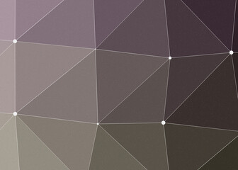 Fototapeta premium Dark Olive color Abstract color Low-Polygones Generative Art background illustration
