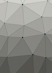 Ecru color Abstract color Low-Polygones Generative Art background illustration