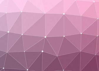 Hot Pink color Abstract color Low-Polygones Generative Art background illustration
