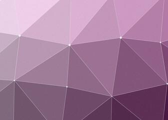Obraz premium Fuchsia color Abstract color Low-Polygones Generative Art background illustration