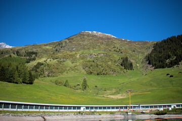 Berglandschaft in Davos 27.5.2020
