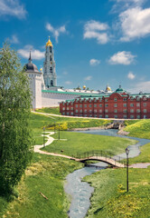 Golden ring of Russia-Sergiev Posad-Trinity Sergiev Lavra