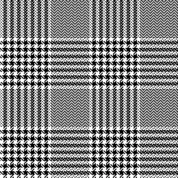 imagem vetorial de padrão de houndstooth grande preto e branco. conceito  abstrato elemento gráfico xadrez glen inglês para moda 10551609 Vetor no  Vecteezy