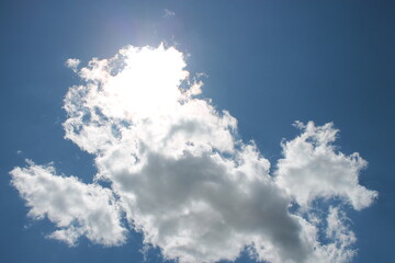 clouds in the sky