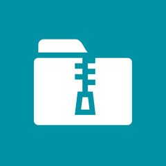 Zip Folder -  Metro Tile Icon