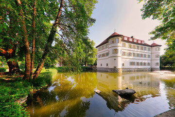 The moated Castle in the City Bad Rappenau, Baden-Württemberg, Germany