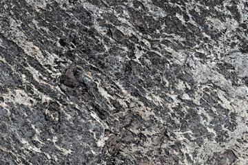 Grey granite background.