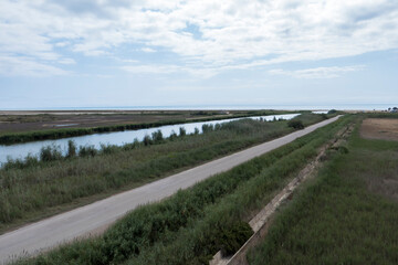 ebro delta natural park in catalonia