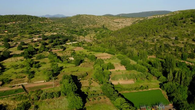 cartuja valldecrist charterhouse monastery aerial view