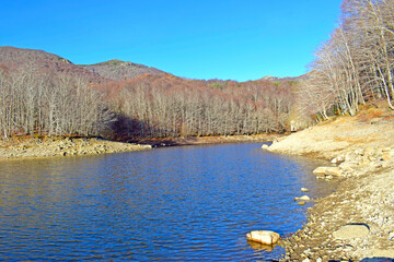 Embalse de Santa Fe en El Montseny Barcelona España