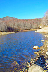 Embalse de Santa Fe en El Montseny Barcelona España