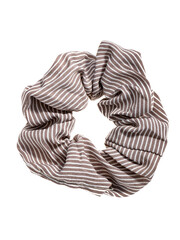 elastic hair band made of fabric in stripes
