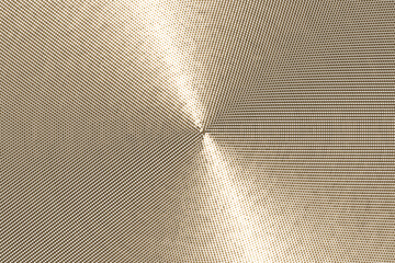 Golden  halftone dots pattern texture background
