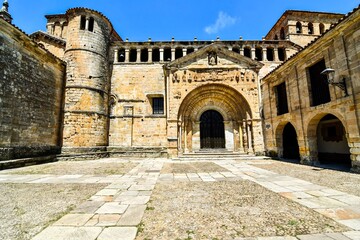 village in spain, altamira santillana del mar, basque country, cantabria, spain