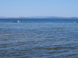 lake Uvildy in the Chelyabinsk region (Russia)
