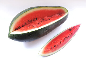 Watermelon in isolated white background
