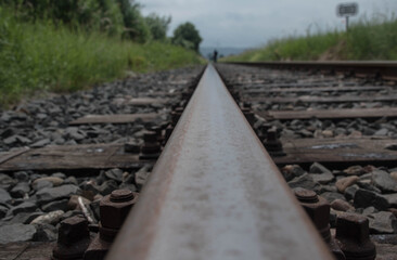 Fototapeta premium Gleise