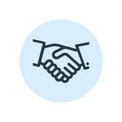 Business handshake for partner deal concept